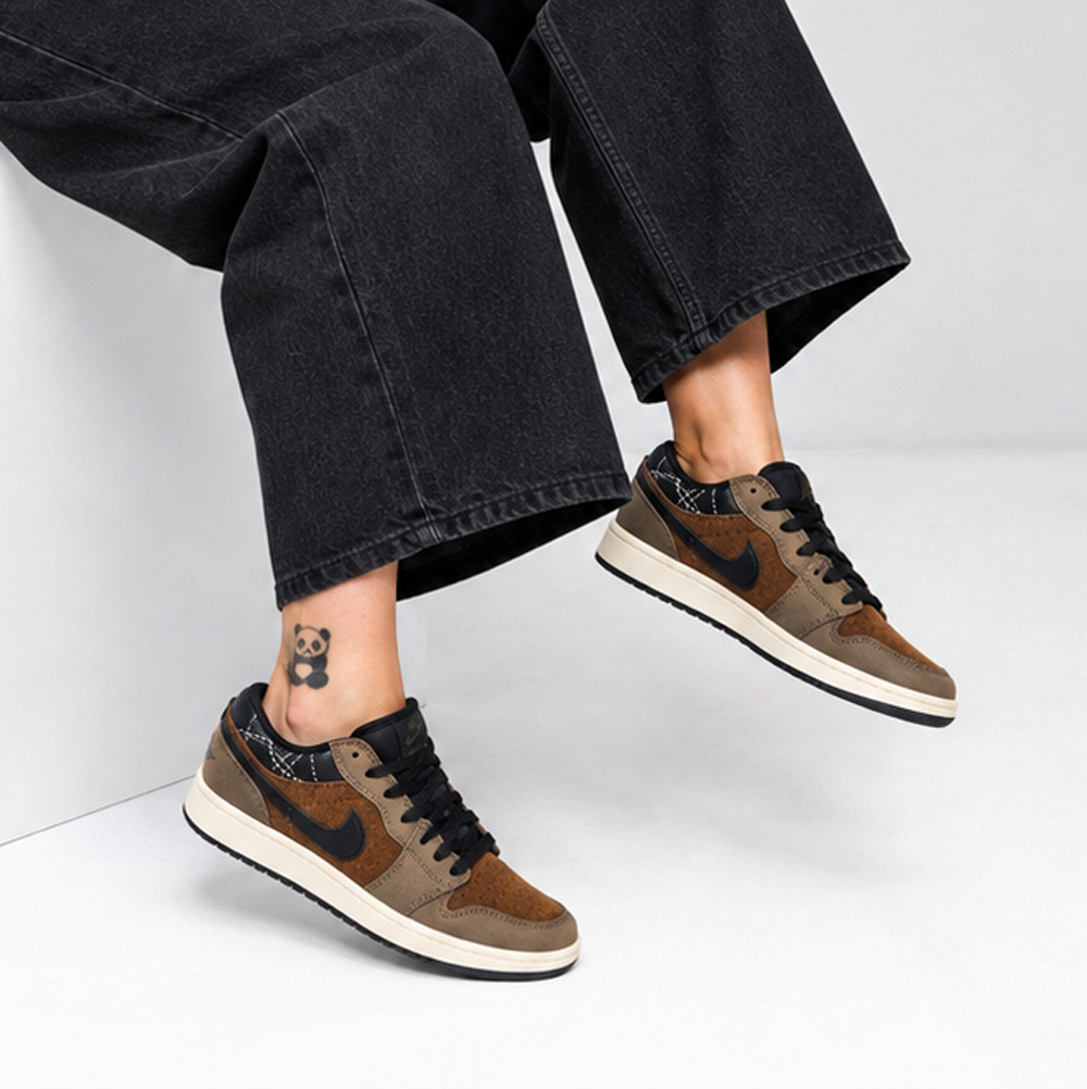 کتونی اسپرت زنانه مدل نایک جردن 1 Nike Jordan رنگ قهوهای کد 51467 کتونی اسپرت زنانه مدل نایک جردن 1 Nike Jordan رنگ قهوهای کد 51467