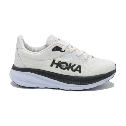 کتونی اسپرت مردانه مدل هوکا Hoka رنگ سفید تمام کد 51187