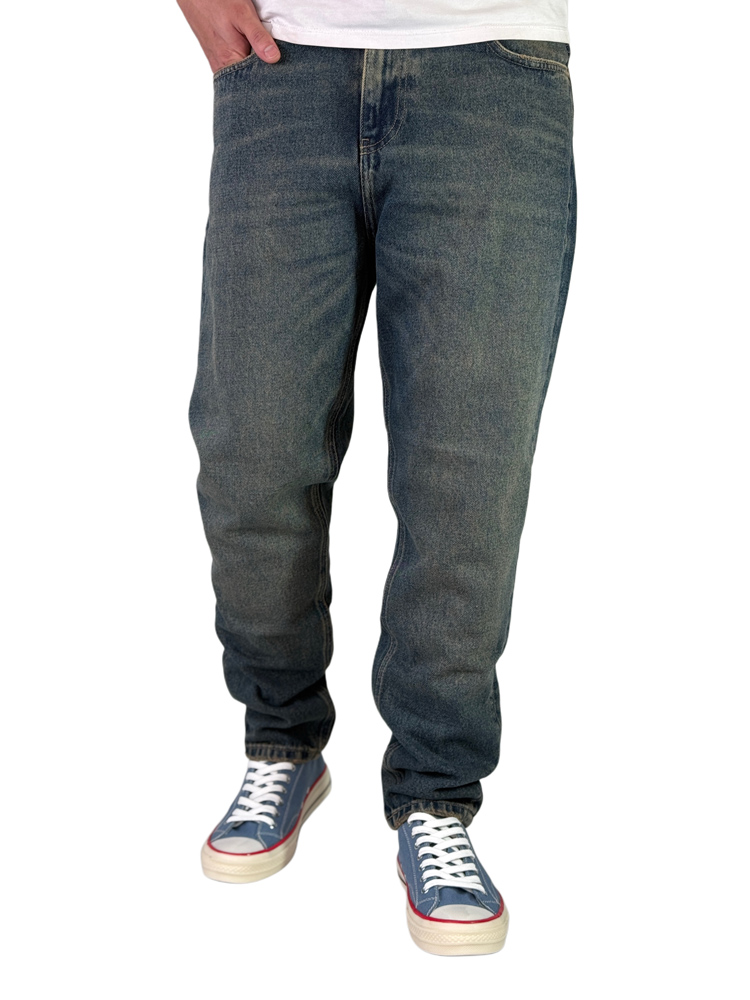 شلوار جین مردانه مام استایل مدل گپ رنگ آبی کد 00346 شلوار جین مردانه مام استایل مدل گپ رنگ آبی کد 00346