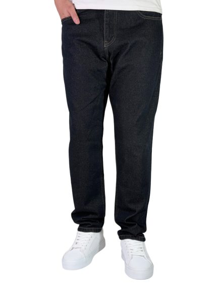 شلوار جین مردانه مام استایل سرمه ای مدل تامی کد 00043