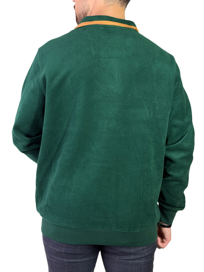 سلانیک نیم زیپ مردانه رنگ سبز کد سلانیک نیم زیپ مردانه رنگ سبز کد