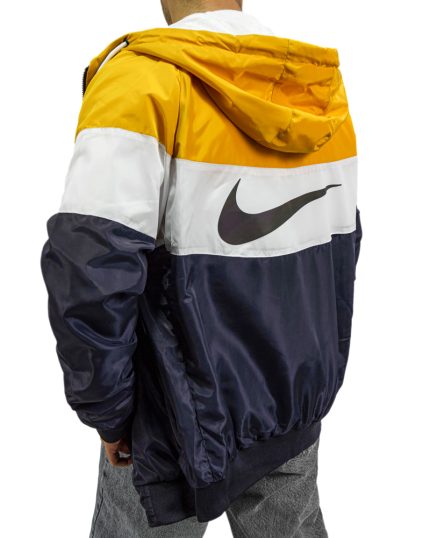 سویشرت مردانه بادگیر بارانی مدل نایک رنگ زرد کد 47560