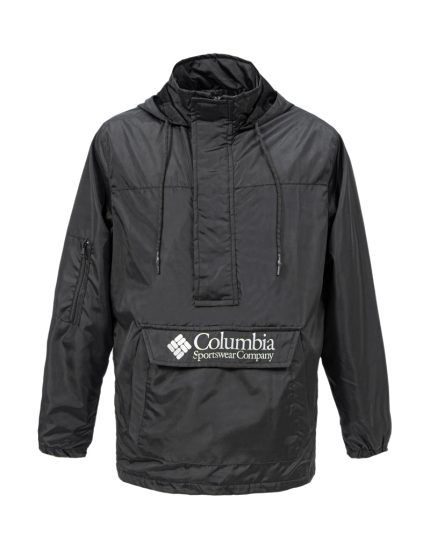 سویشرت مردانه بادگیر ضد باران کلمبیا رنگ مشکی کد 24555