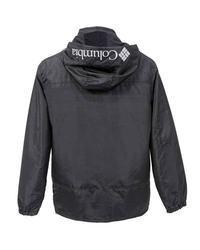 سویشرت مردانه بادگیر ضد باران کلمبیا رنگ مشکی کد 24555 سویشرت مردانه بادگیر ضد باران کلمبیا رنگ مشکی کد 24555