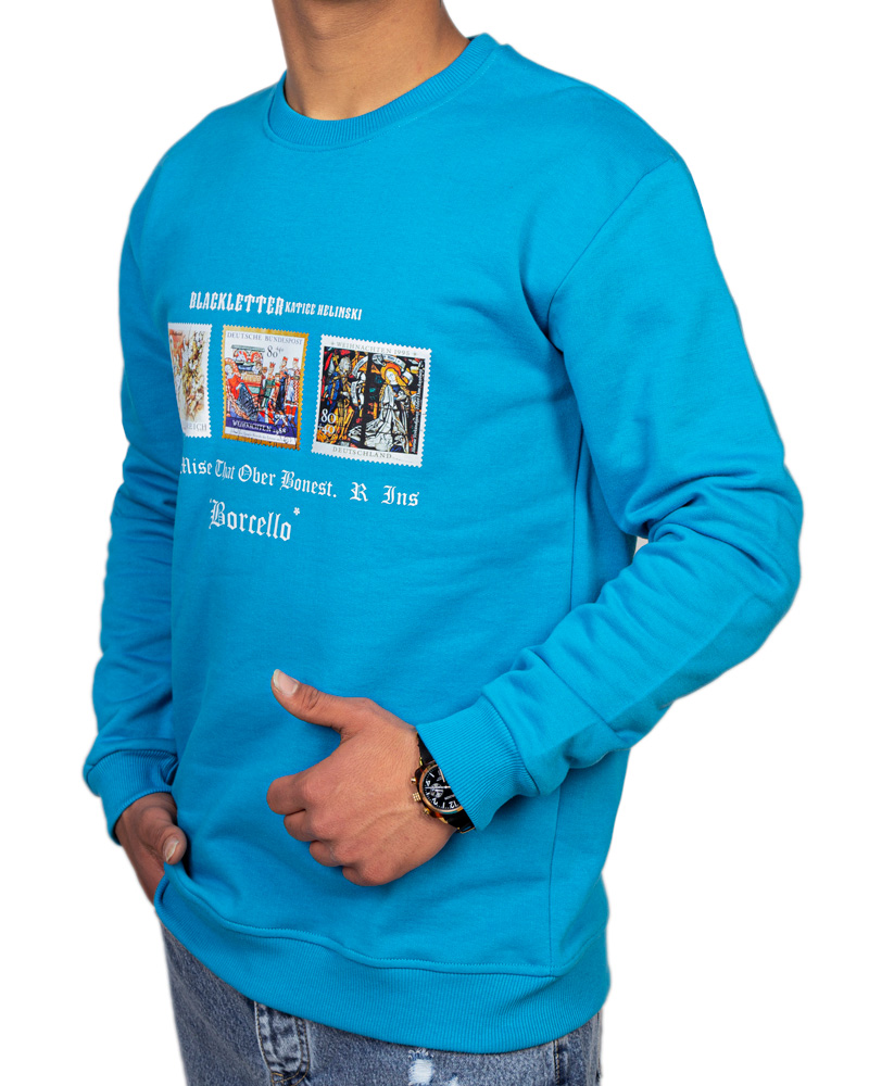 دورس مردانه سه نخ مدل 3 تمبر رنگ آبی کد 78252 دورس مردانه سه نخ مدل 3 تمبر رنگ آبی کد 78252