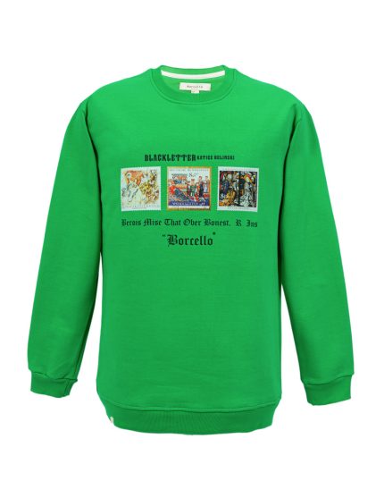 دورس مردانه سه نخ مدل 3 تمبر رنگ سبز کد 78253