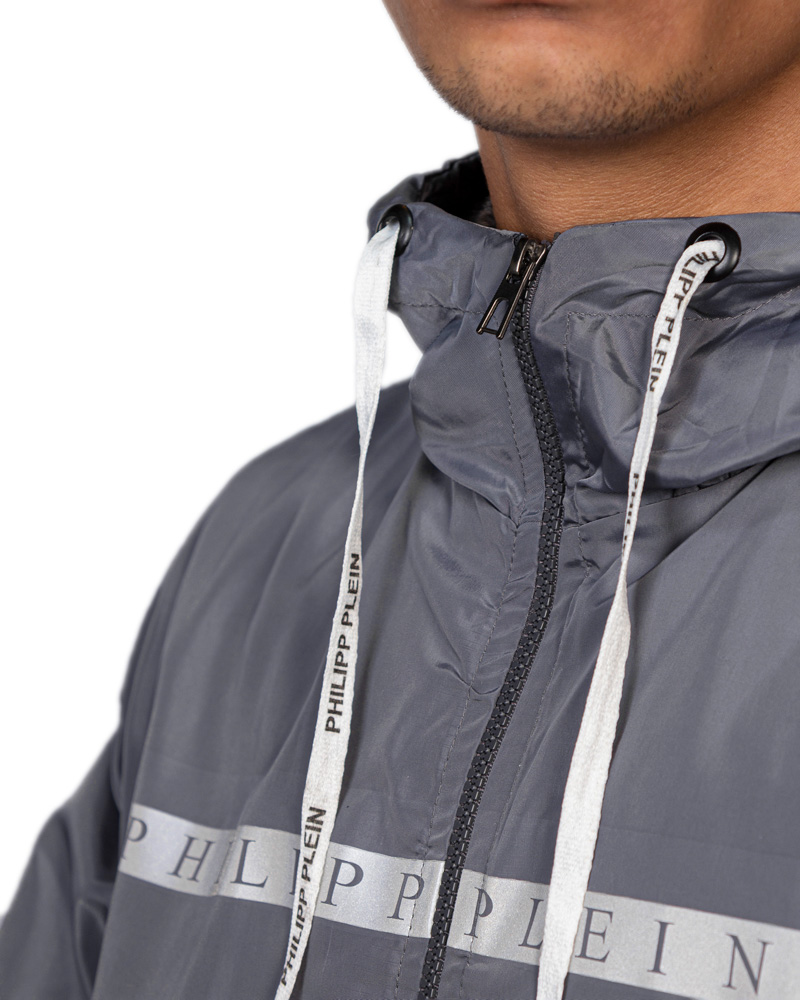 سویشرت مردانه بادگیر ضد باران فیلیپ پلین رنگ طوسی کد 24553 سویشرت مردانه بادگیر ضد باران فیلیپ پلین رنگ طوسی کد 24553