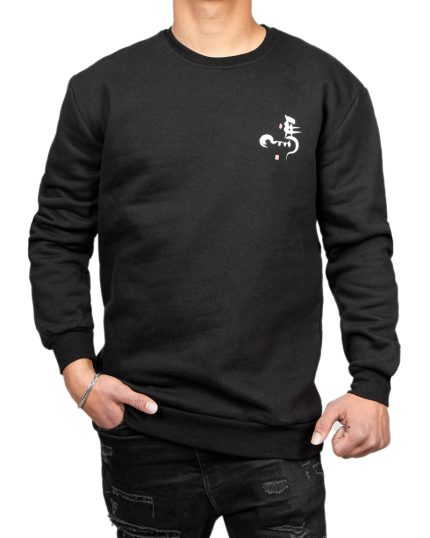 دورس مردانه سه نخ مدل ساده پشت چاپ پلیکان رنگ مشکی کد 88255