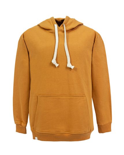 هودی اسپرت مردانه ساده رنگ شتری کد 26266