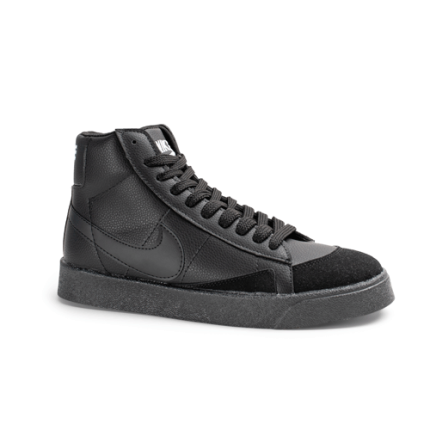 نیم بوت اسپرت مردانه مدل نایک بلیزر Nike Blazer رنگ تمام مشکی کد 6951