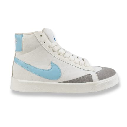 نیم بوت اسپرت مردانه مدل نایک بلیزر Nike Blazer رنگ سفید آبی کد 6954