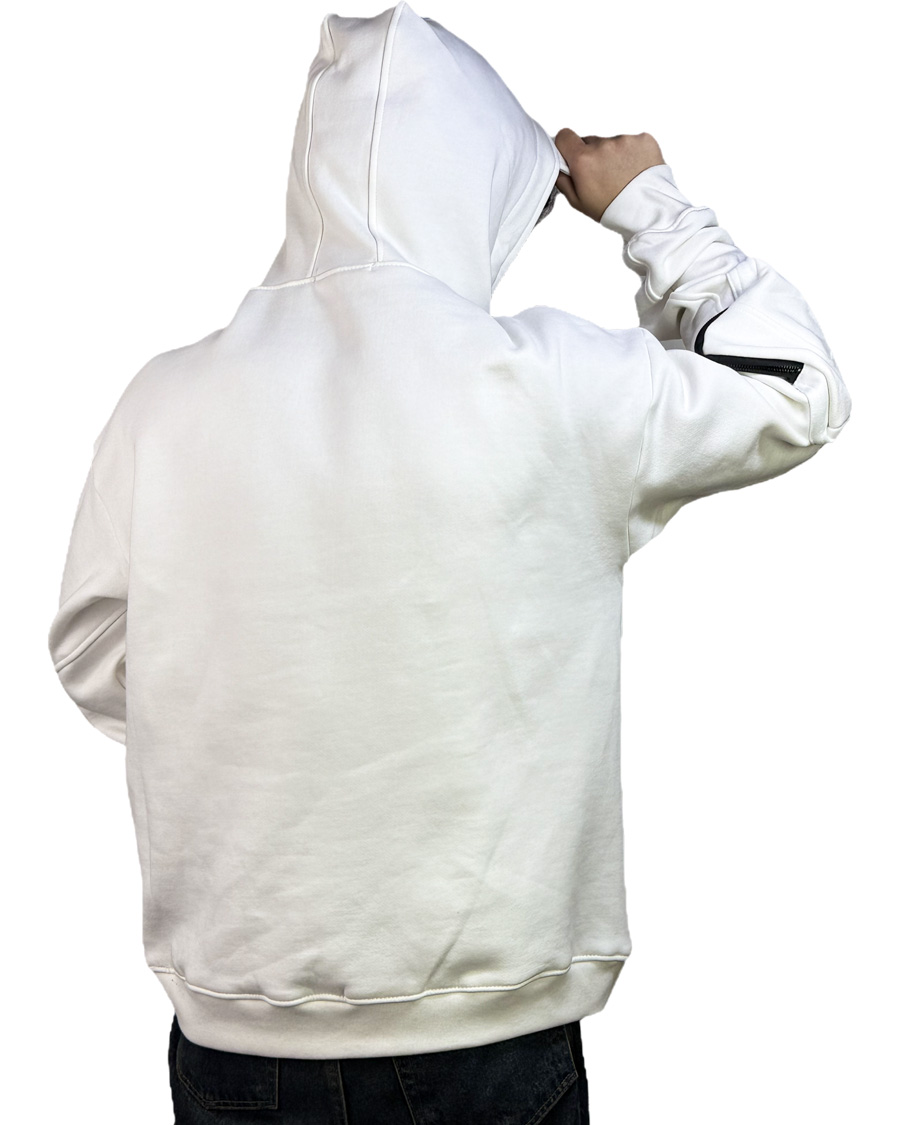 هودی اسپرت مردانه مدل نینجا رنگ سفید کد 062501 هودی اسپرت مردانه مدل نینجا رنگ سفید کد 062501