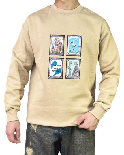 دورس مردانه رنگ کرم چاپ 051005