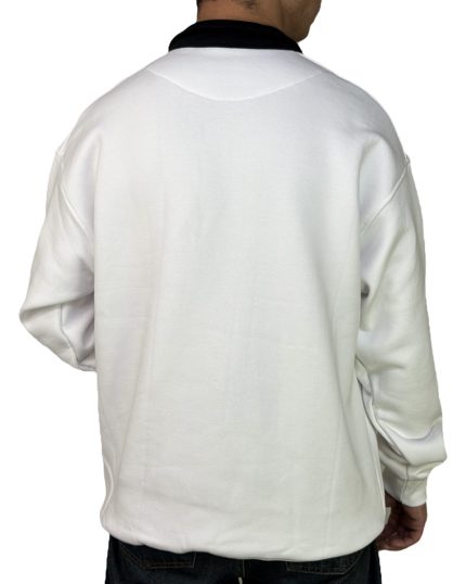 دورس مردانه دو تیکه یقه دار دکمه ای رنگ سفید کد 040020