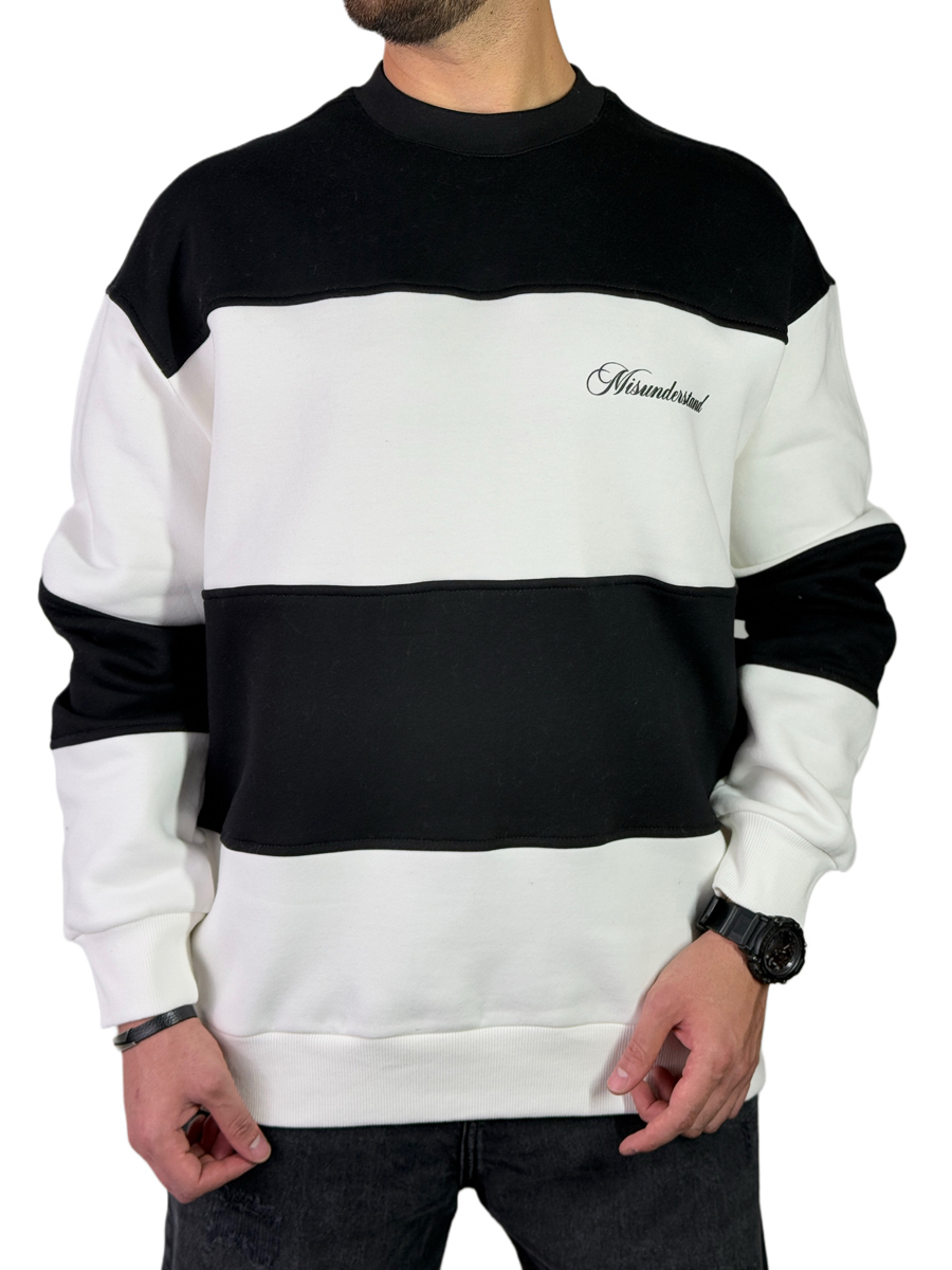 دورس مردانه مدل رینگر کانفی رنگ سفید مشکی کد 00338 دورس مردانه مدل رینگر کانفی رنگ سفید مشکی کد 00338