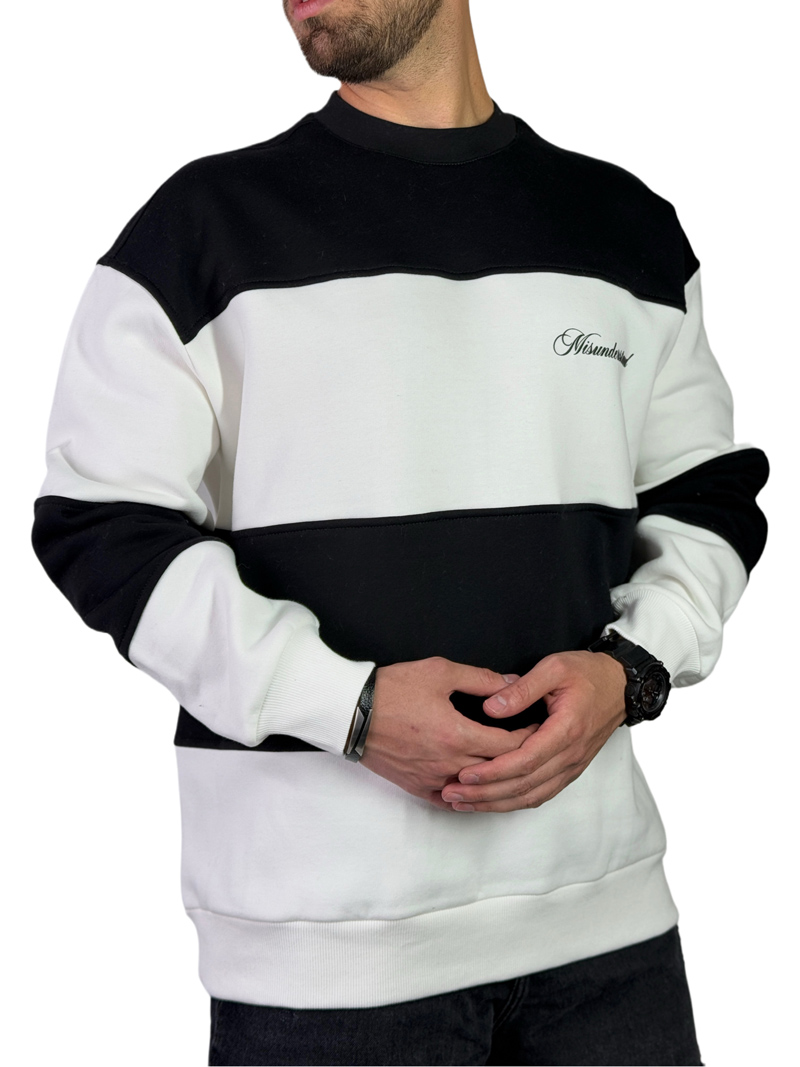 دورس مردانه مدل رینگر کانفی رنگ سفید مشکی کد 00338 دورس مردانه مدل رینگر کانفی رنگ سفید مشکی کد 00338