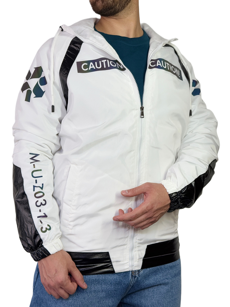 سویشرت مردانه بادگیر ضد باران مدل کاتیون رنگ سفید کد 00357 سویشرت مردانه بادگیر ضد باران مدل کاتیون رنگ سفید کد 00357