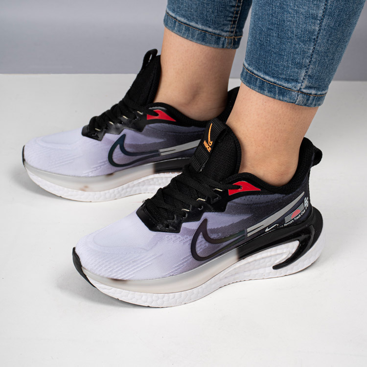 کتونی اسپرت زنانه مدل نایک nike رنگ مشکی سفید بنفش آرسس کد 8919 کتونی اسپرت زنانه مدل نایک nike رنگ مشکی سفید بنفش آرسس کد 8919