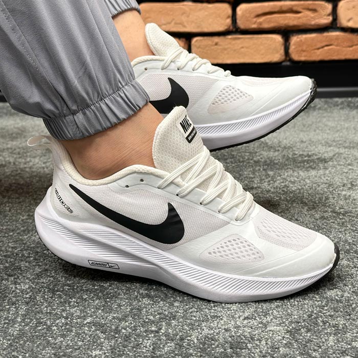 کتونی ست مردانه زنانه مدل نایک ایر زوم گاید nike air zoom guide رانینگ سفید کد 1241 کتونی ست مردانه زنانه مدل نایک ایر زوم گاید nike air zoom guide رانینگ سفید کد 1241