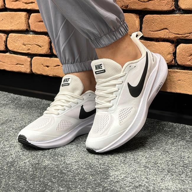 کتونی ست مردانه زنانه مدل نایک ایر زوم گاید nike air zoom guide رانینگ سفید کد 1241 کتونی ست مردانه زنانه مدل نایک ایر زوم گاید nike air zoom guide رانینگ سفید کد 1241