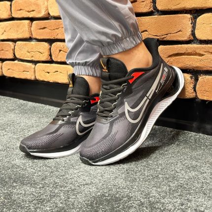کتونی اسپرت مردانه مدل نایک nike رنگ مشکی سفید کد 8916