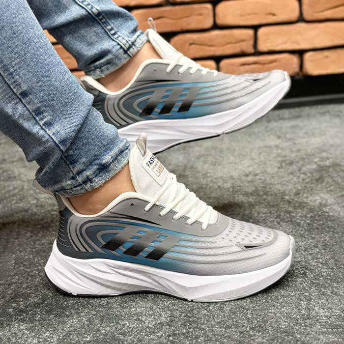 کتونی مردانه اسپرت مدل آدیداس adidas رنگ طوسی کد 6414 کتونی مردانه اسپرت مدل آدیداس adidas رنگ طوسی کد 6414