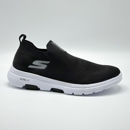 کتونی بزرگپا سایز بزرگ اسپرت مردانه مدل اسکیچرز skechers رنگ مشکی کد 65414