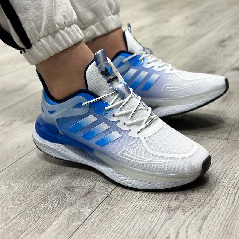 کفش و کتونی مردانه مدل ADIDAS آدیداس رنگ سفید آبی کد 57897 کفش و کتونی مردانه مدل ADIDAS آدیداس رنگ سفید آبی کد 57897