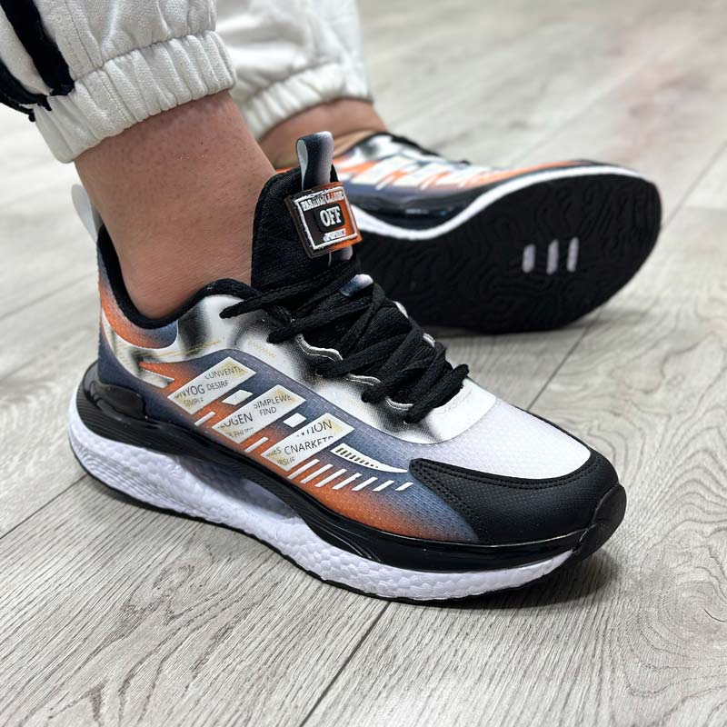 کتونی مردانه مدل ADIDAS آدیداس رنگ نارنجی سفید کد 57903 کتونی مردانه مدل ADIDAS آدیداس رنگ نارنجی سفید کد 57903