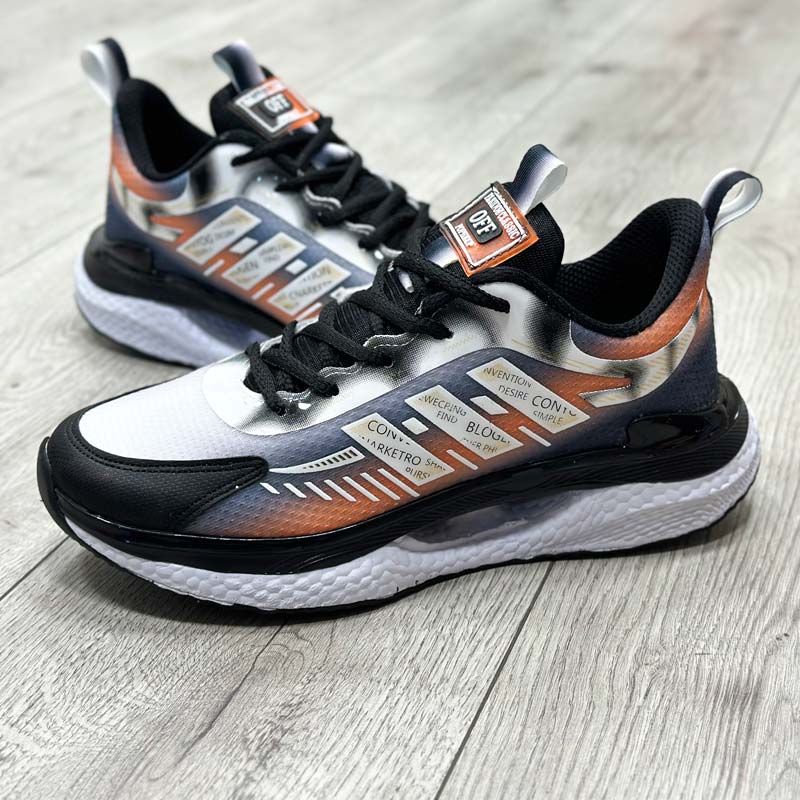 کتونی مردانه مدل ADIDAS آدیداس رنگ نارنجی سفید کد 57903 کتونی مردانه مدل ADIDAS آدیداس رنگ نارنجی سفید کد 57903