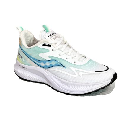 کتونی اسپرت مردانه مدل ساکونی Saucony رنگ سفید سبز کد 51209