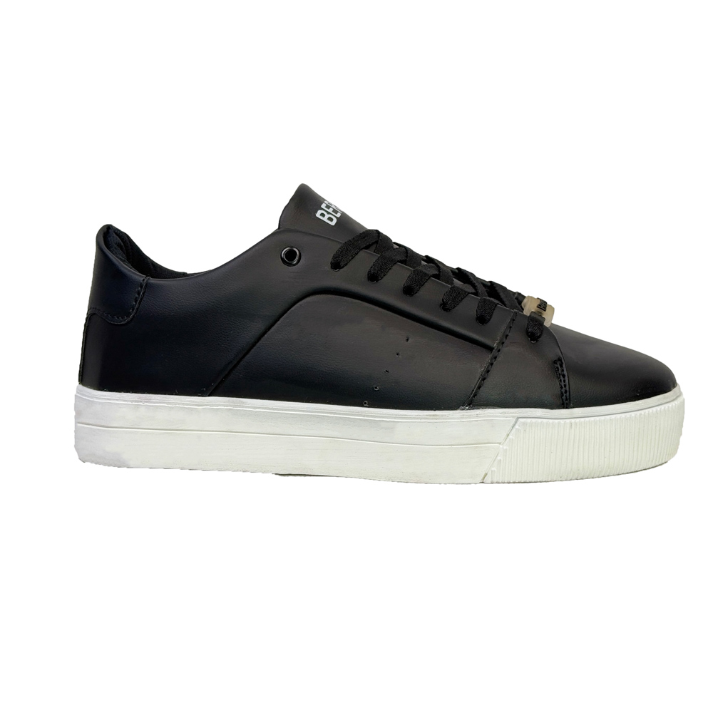کفش کتونی مردانه مدل برشکا bershka رنگ مشکی زیره سفید کد 78551 کفش کتونی مردانه مدل برشکا bershka رنگ مشکی زیره سفید کد 78551