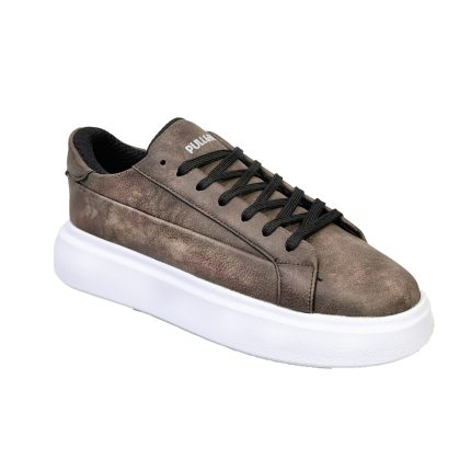 کفش ونس مردانه رنگ قهوه ای ابرو بادی مدل پول اند بیر pull&bear کد 02900